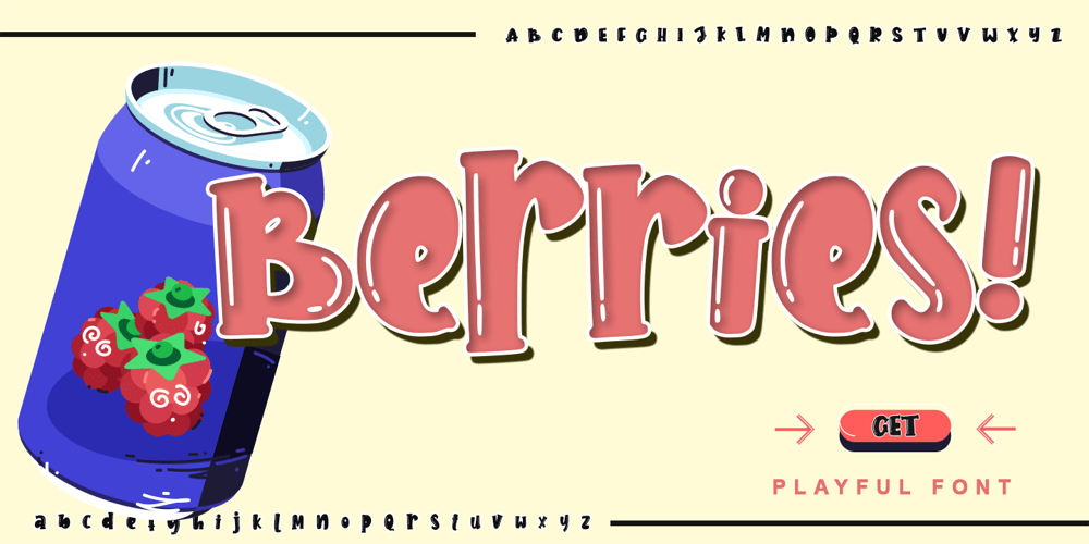 Berries font