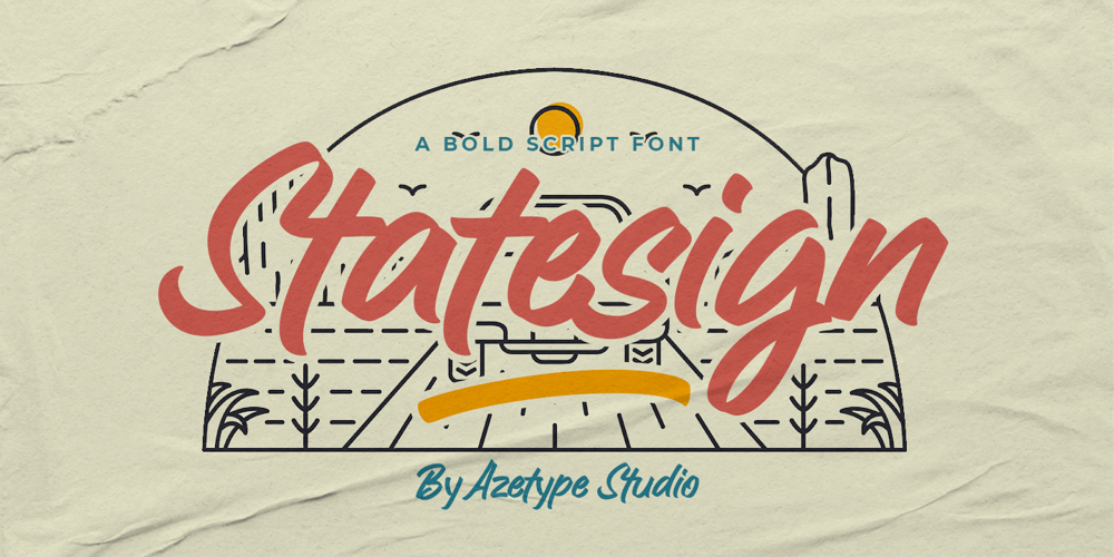 Statesign font