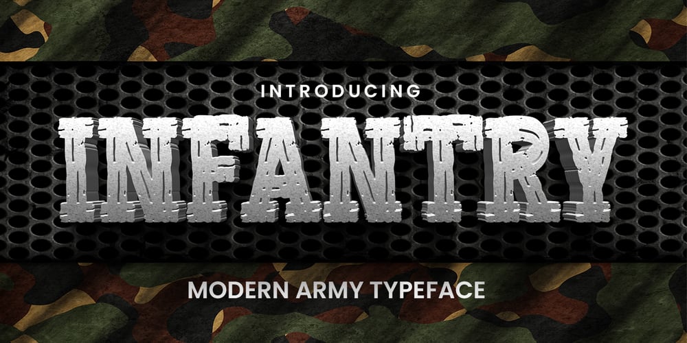 Infantry font