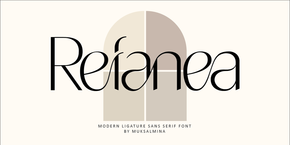Refanea font