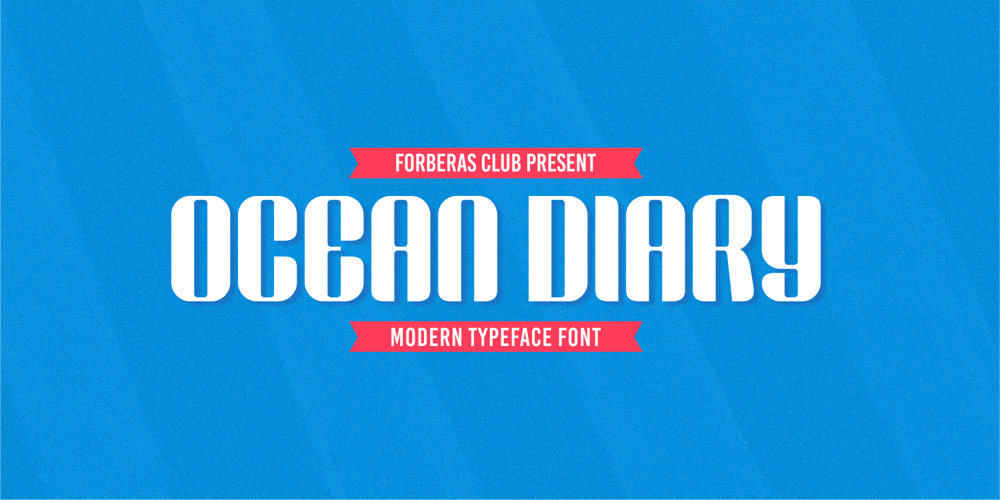 Ocean Diary font