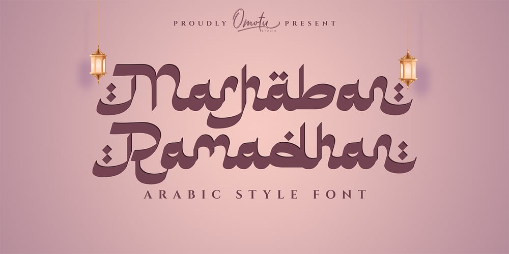 Marhaban Ramadhan font