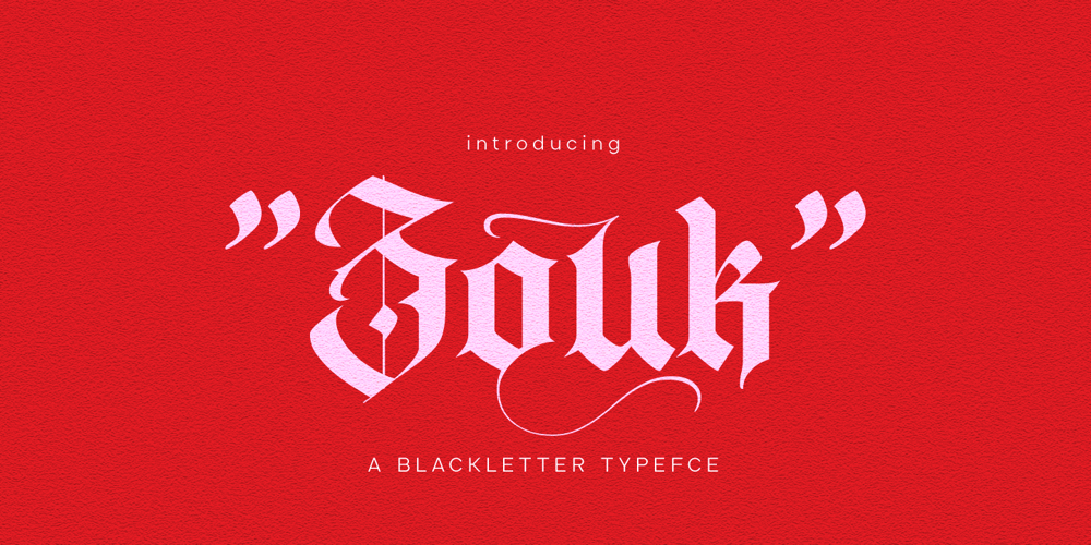 Zouk font