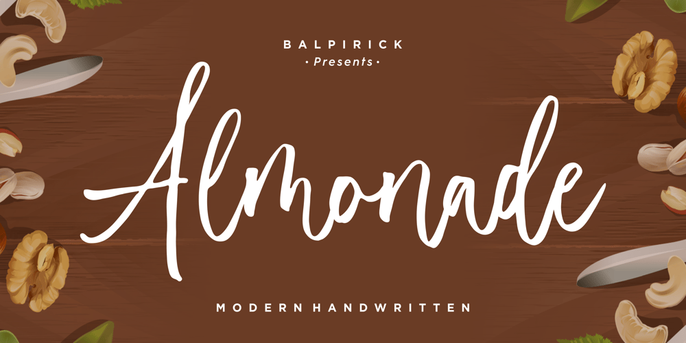 Almonade font