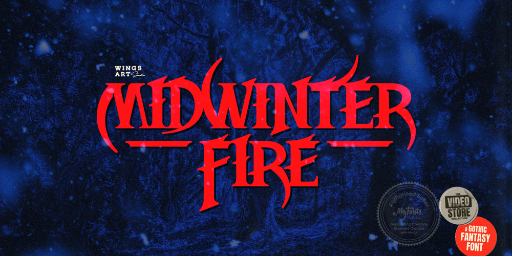 Midwinter Fire font