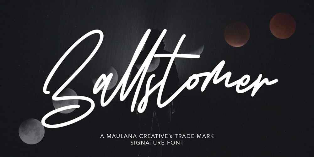 Ballstomer font