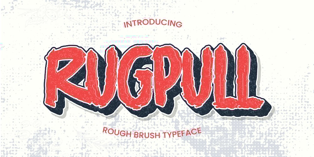 Rugpull font