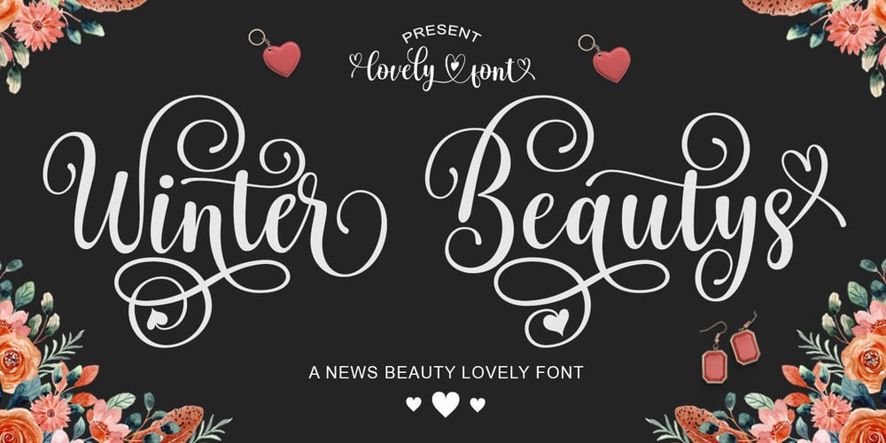 Winter Beautys font