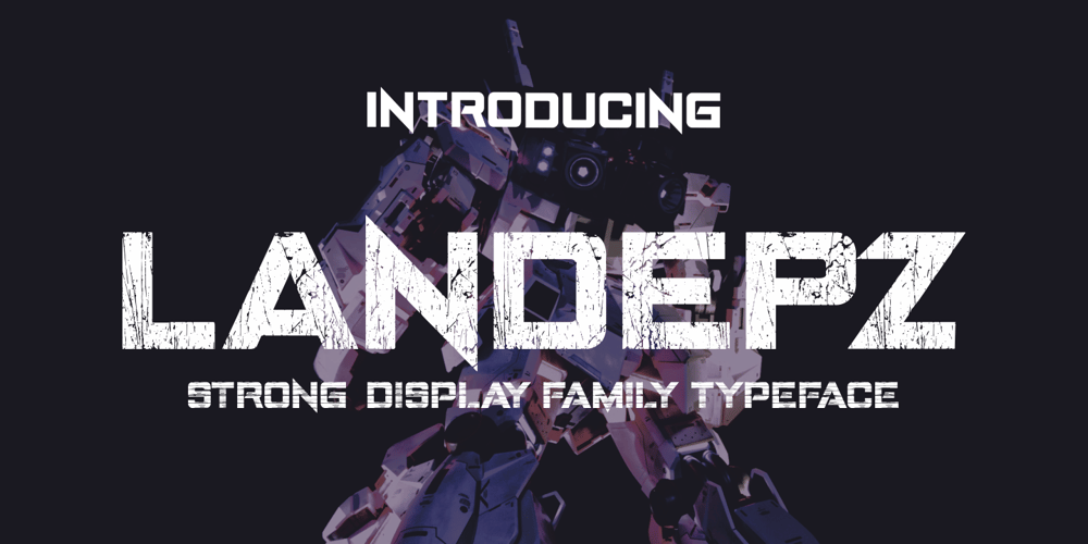 Landepz font