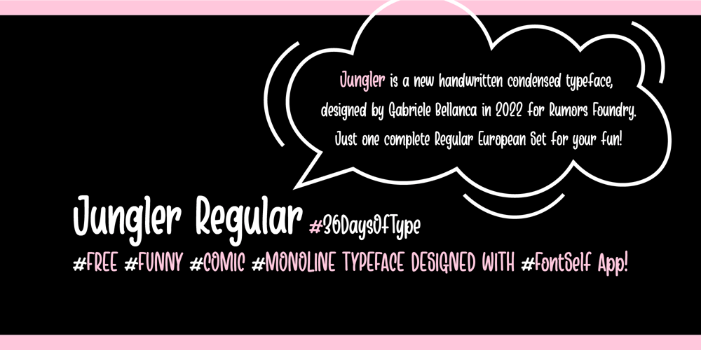 Jungler font