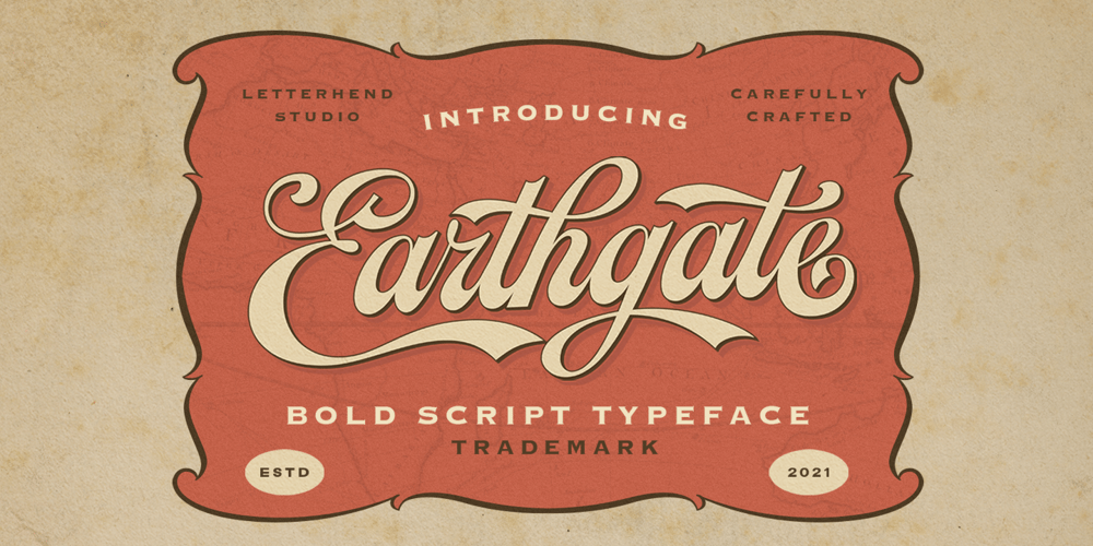 Earthgate font