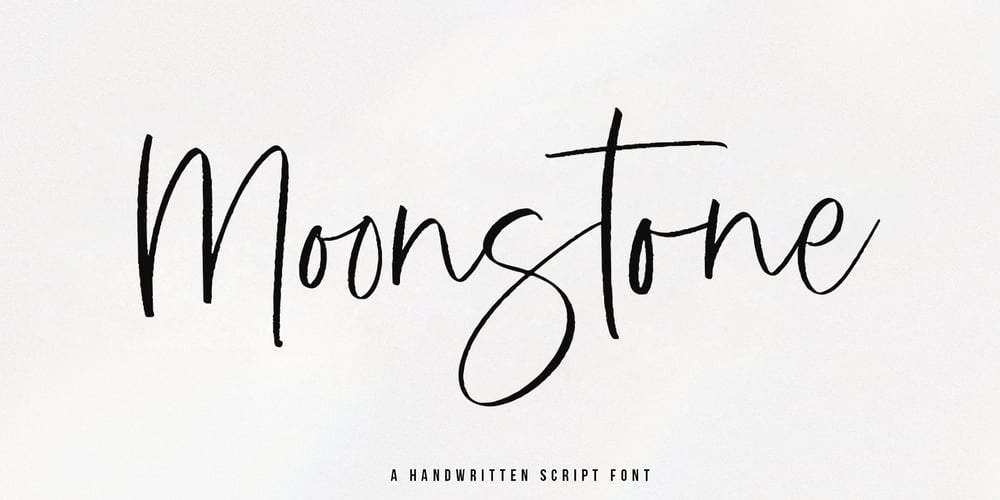 Moonstone Style font