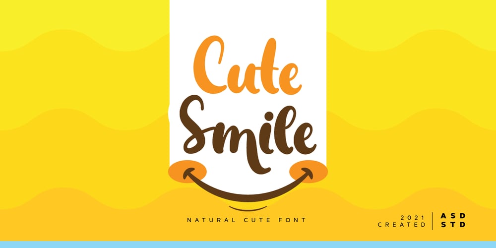 Cute Smile font