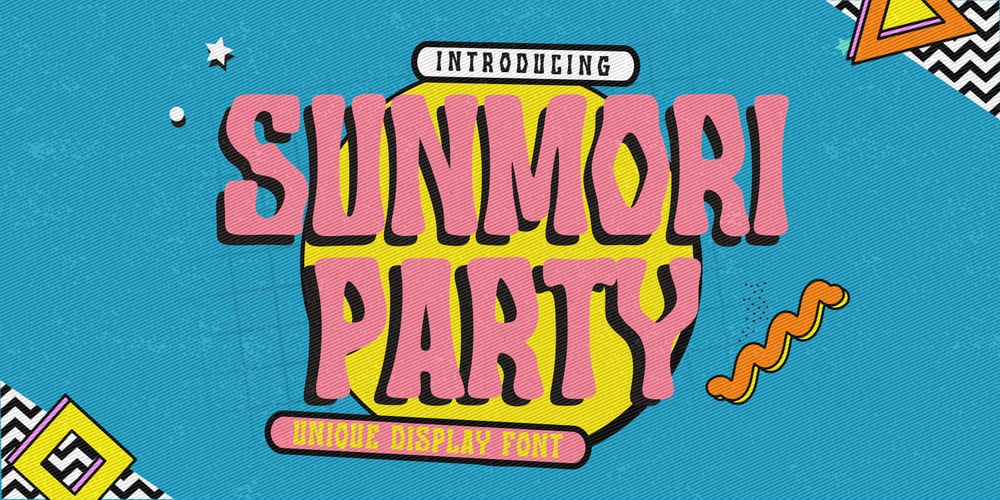 Sunmori Party font