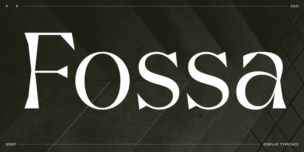 Fossa font