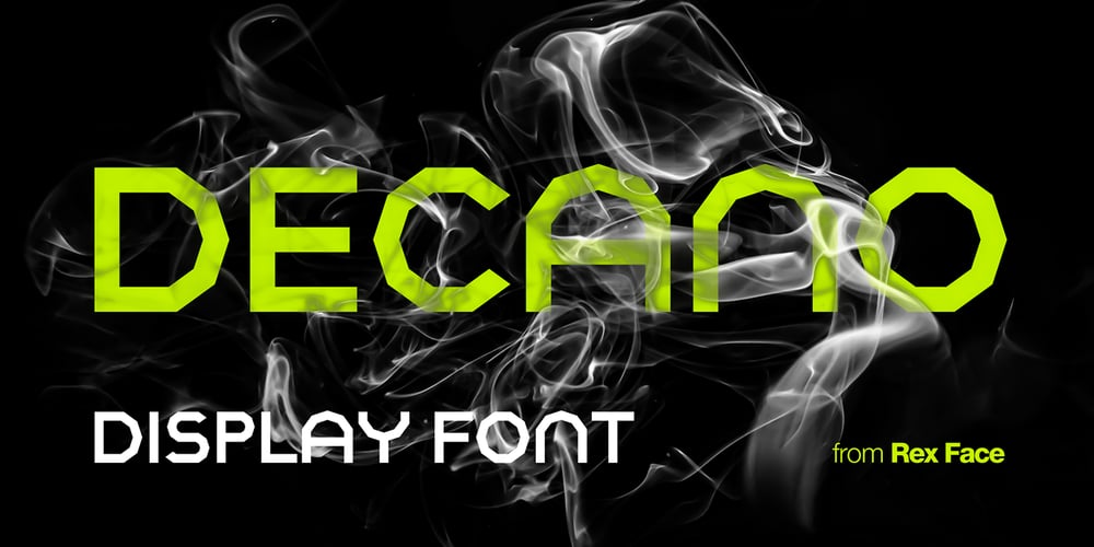 Decano font