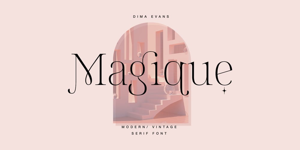 Magique font