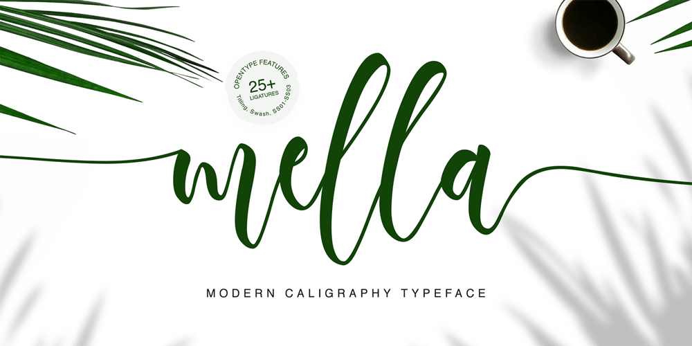 Mella font