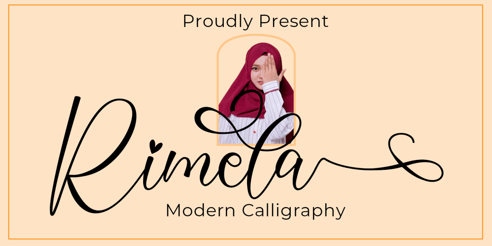 Rimela font
