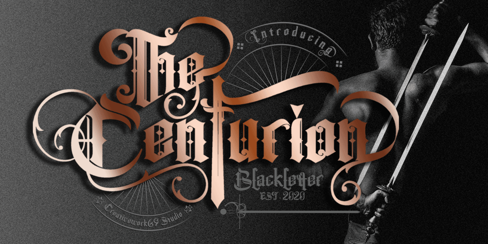The Centurion font