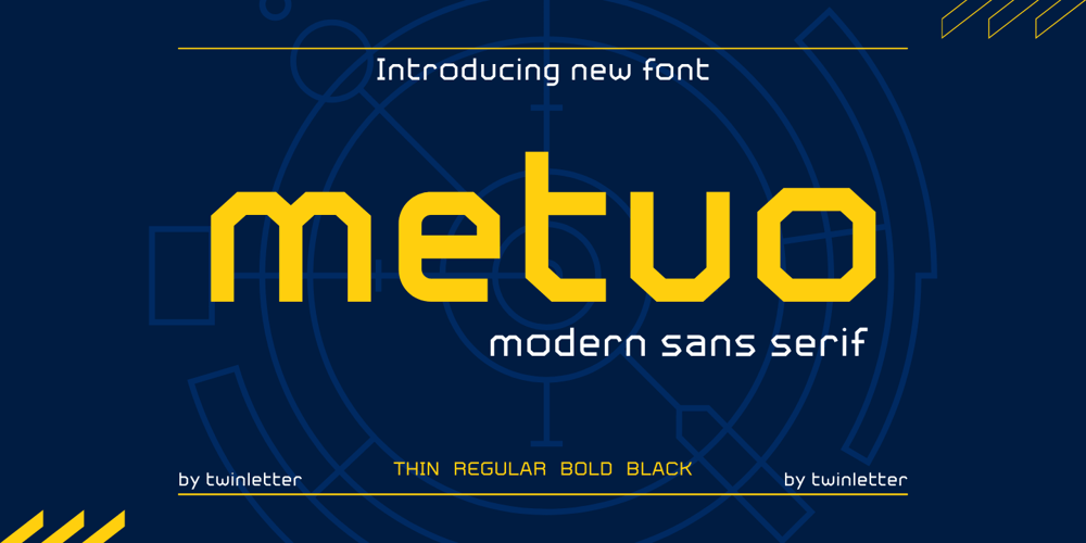 Metuo font