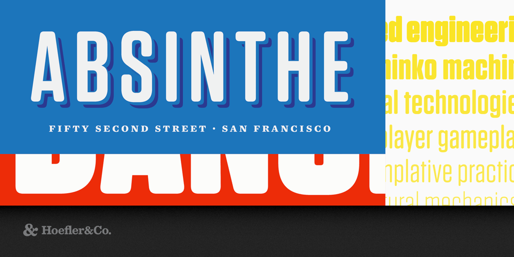 Tungsten Rounded font