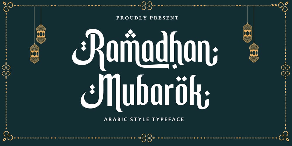 Ramadhan Mubarok font