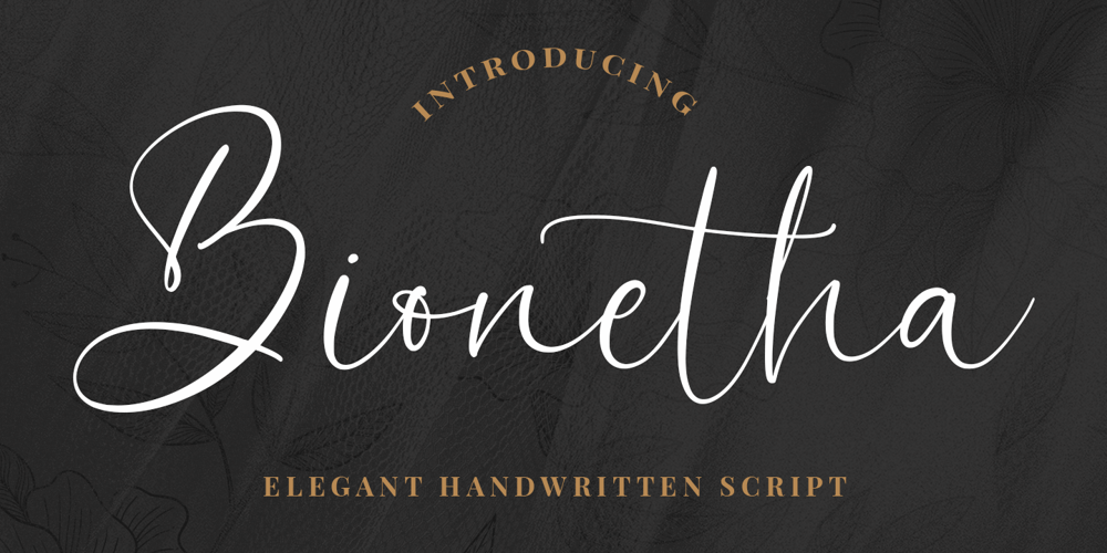 Bionetha font