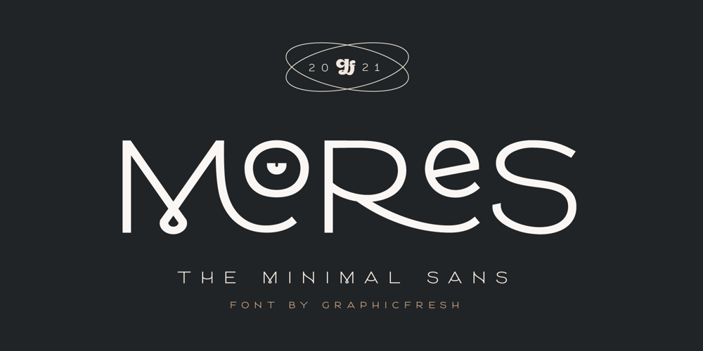 Mores font