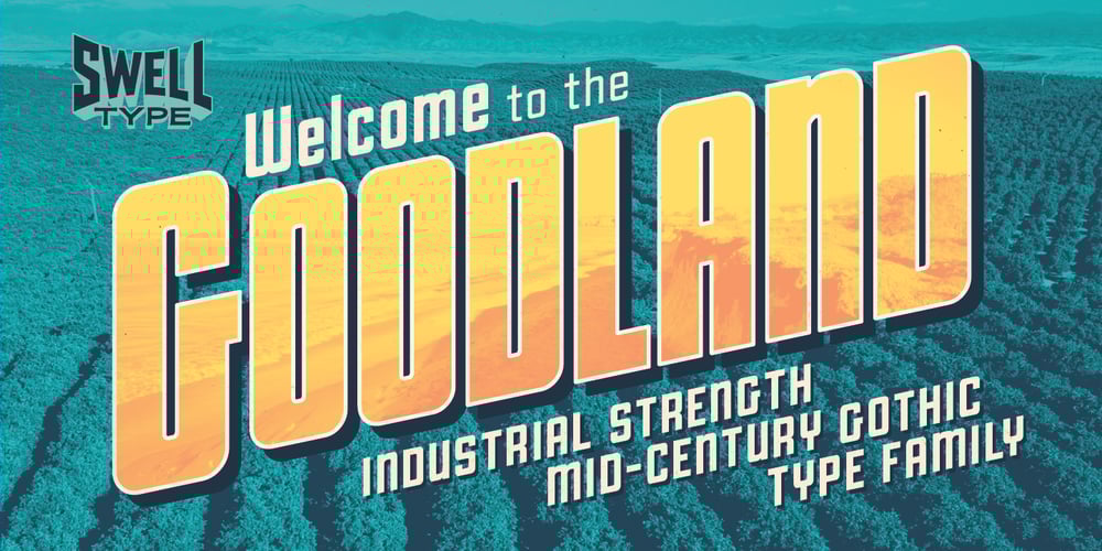 Goodland font