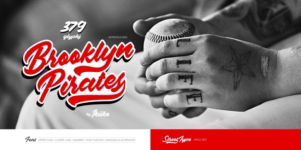 Brooklyn Pirates font