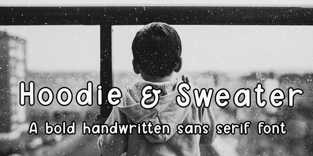 Hoodie & Sweater font