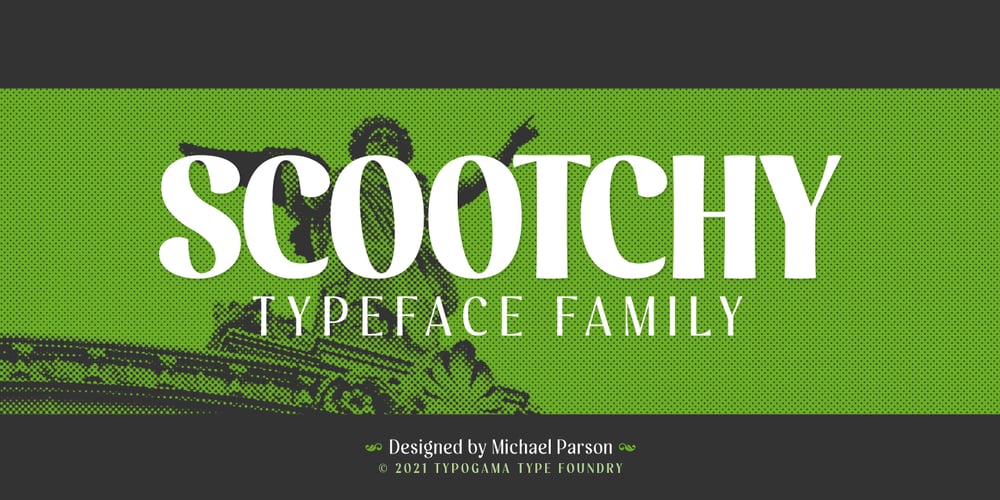 Scootchy font
