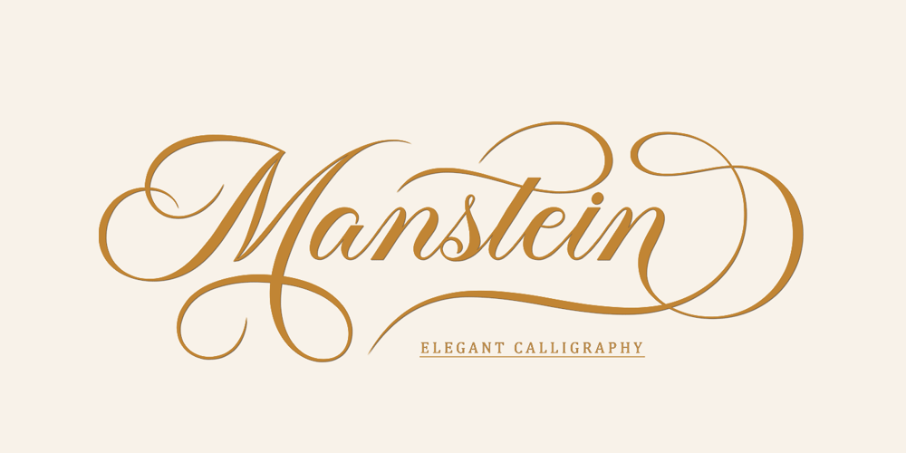 Manstein font