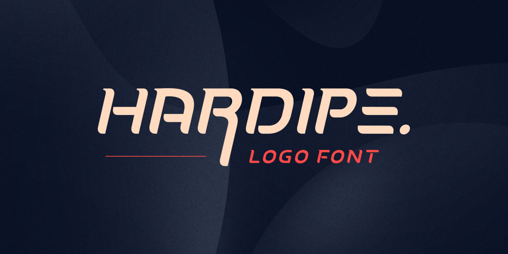 Hardipe font
