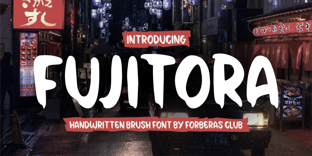 Fujitora font
