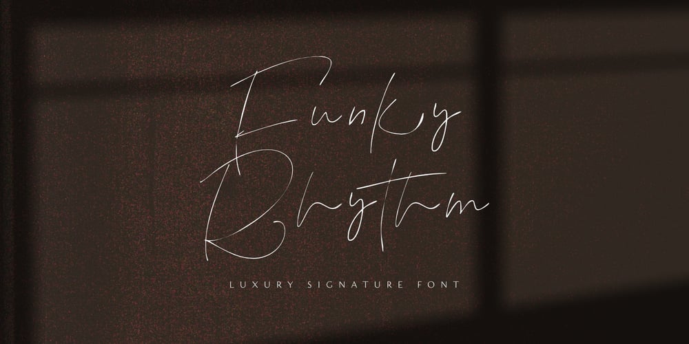 Funky Rhythm font