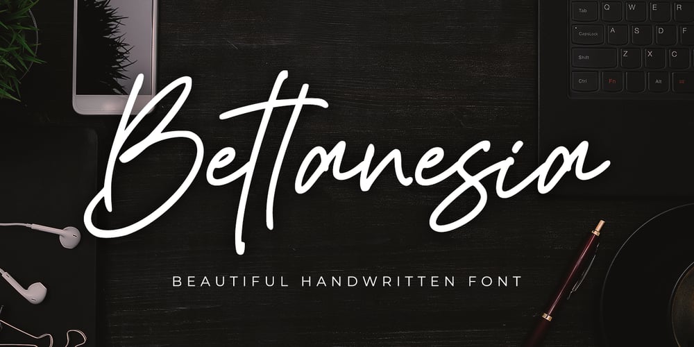 Bettanesia font