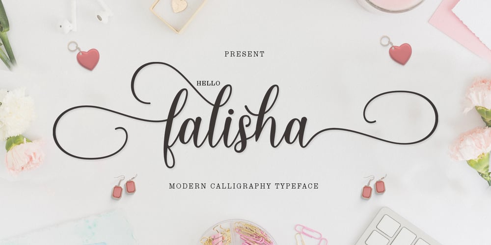 Hello Falisha font