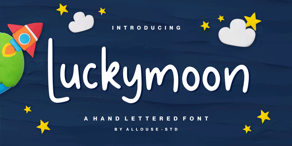 Luckymoon font
