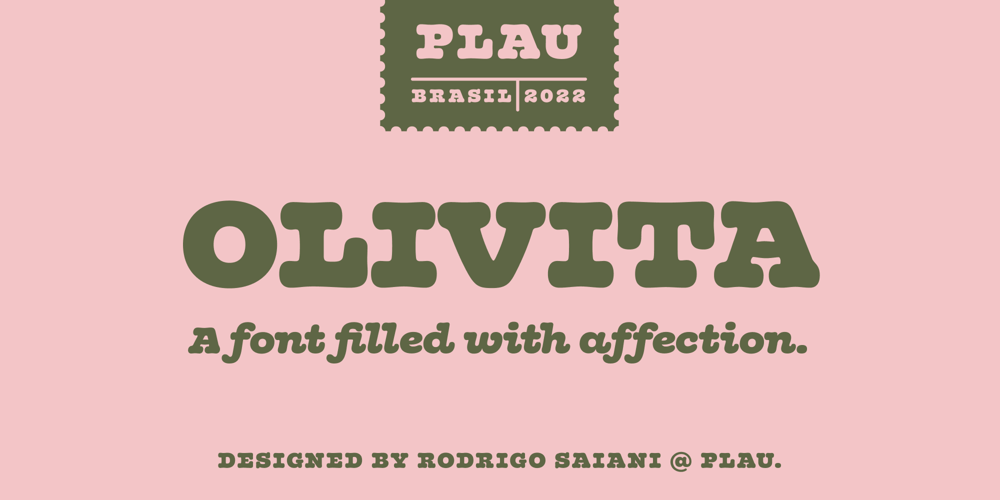Olivita font