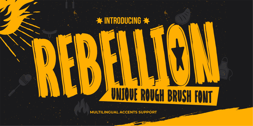 Rebelion font