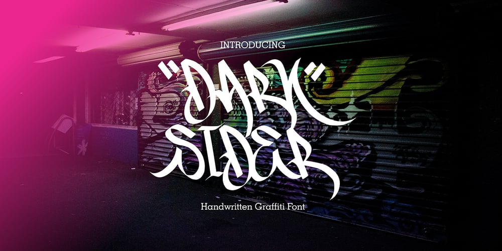 Dark Sider font