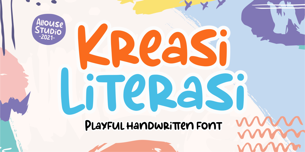 Kreasi Literasi font