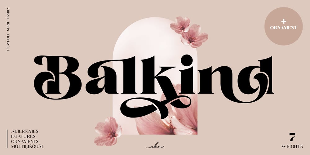 Balkind font