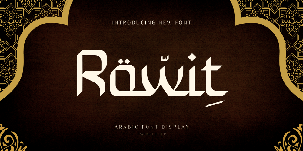 Rowit font