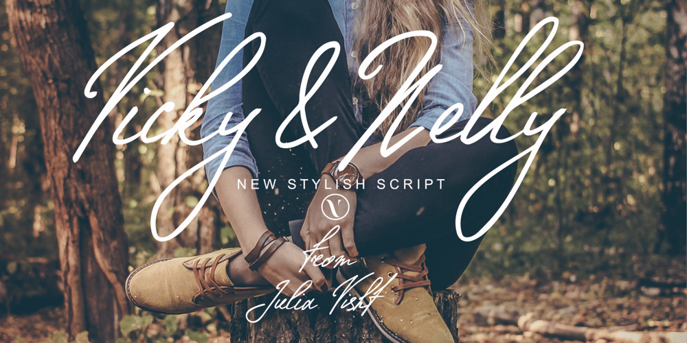 Vicky Nelly font