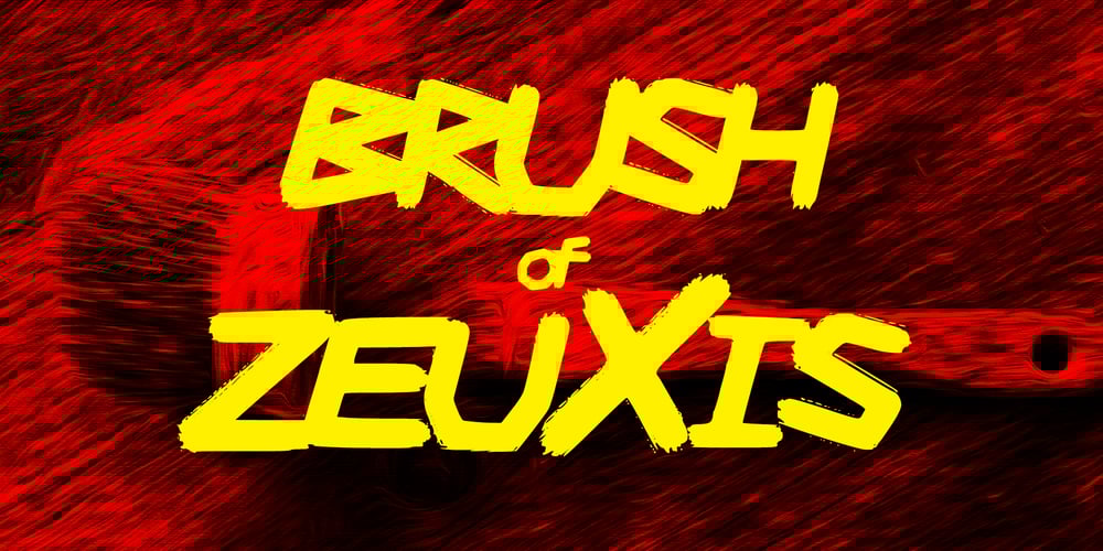Brush Of Zeuxis font