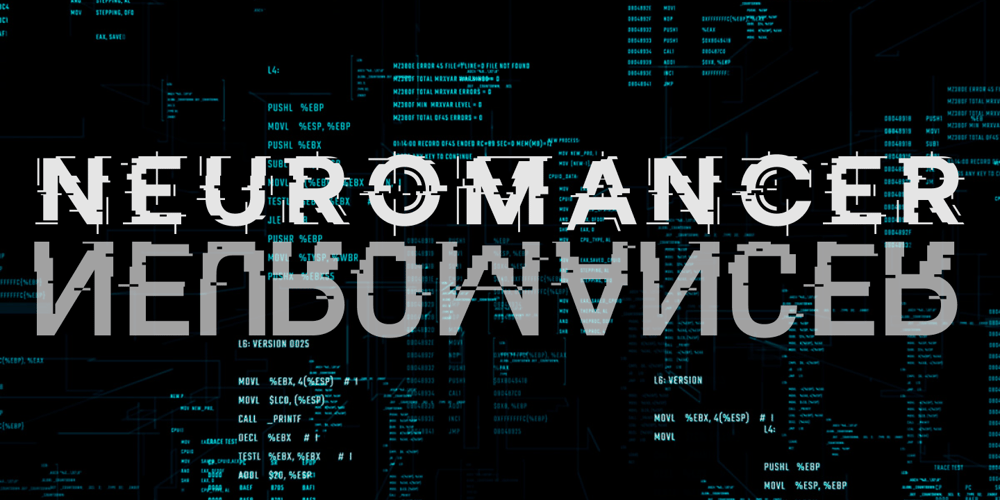 Neuromancer font