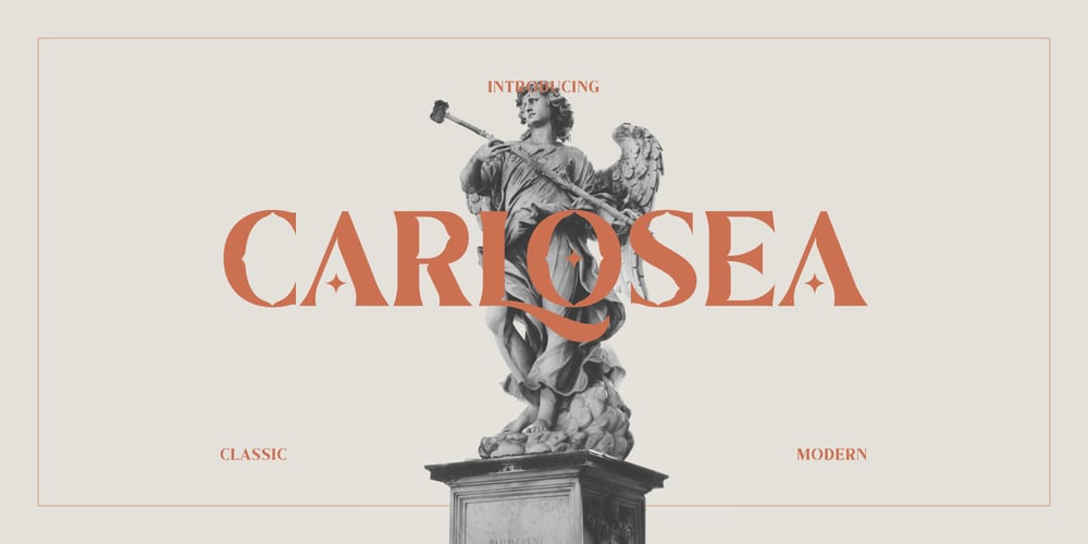 Carlosea font